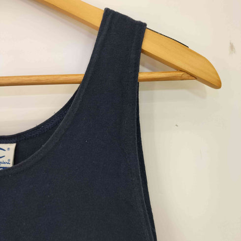 チャンピオン Champion 90s USA製 コットン フロントロゴプリント タンクトップ メンズ import:L